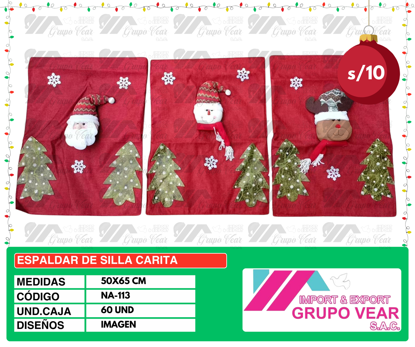 ESPALDAR DE SILLA CARITA