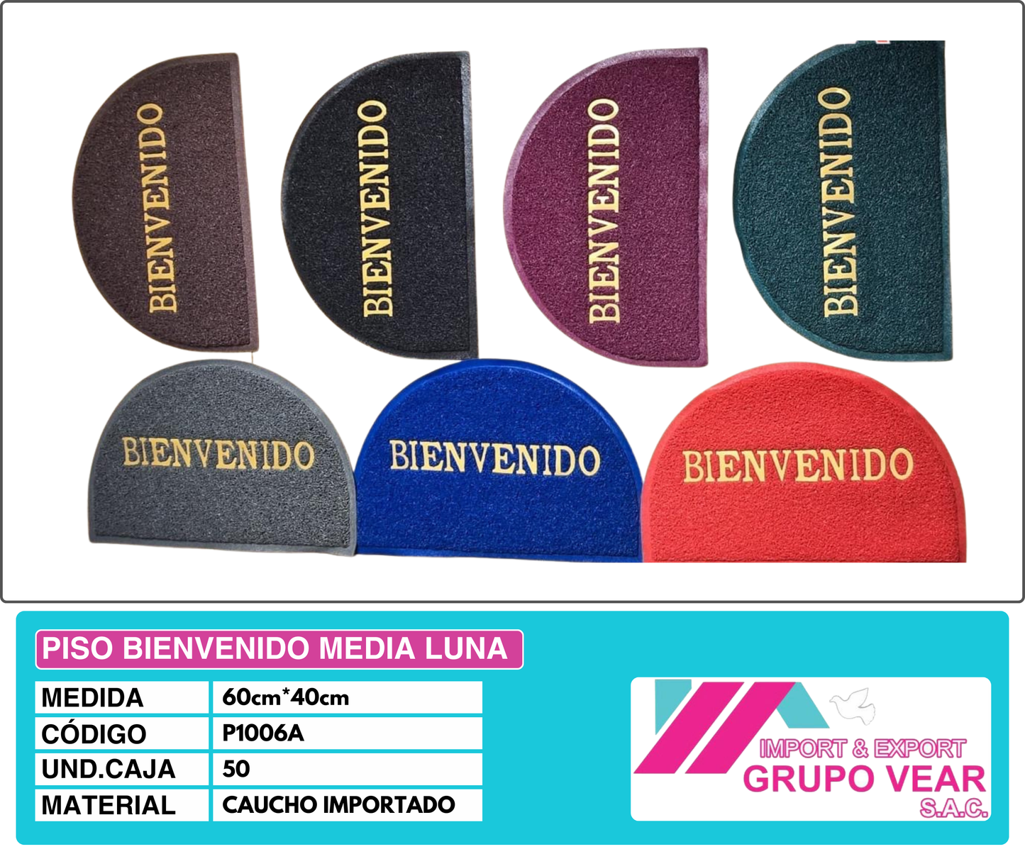 PISO BIENVENIDO MEDIA LUNA