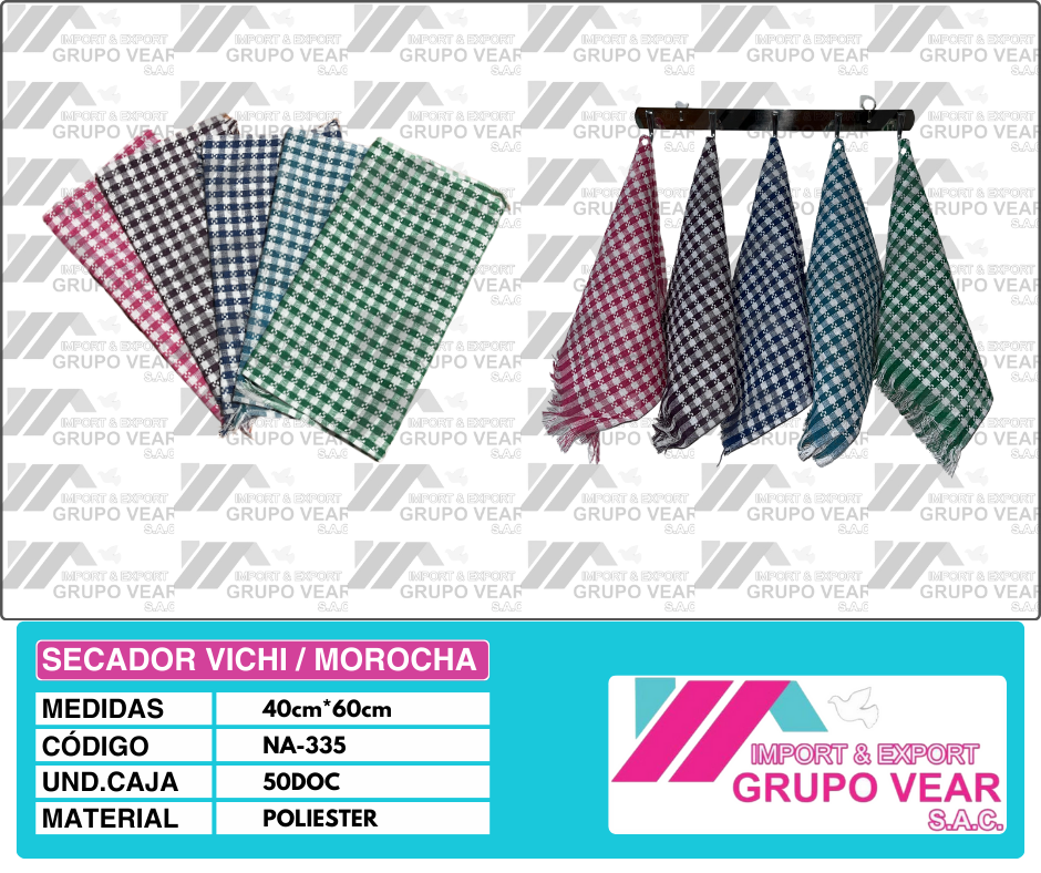 SECADOR VICHI/MOROCHA (50 DOCENAS)