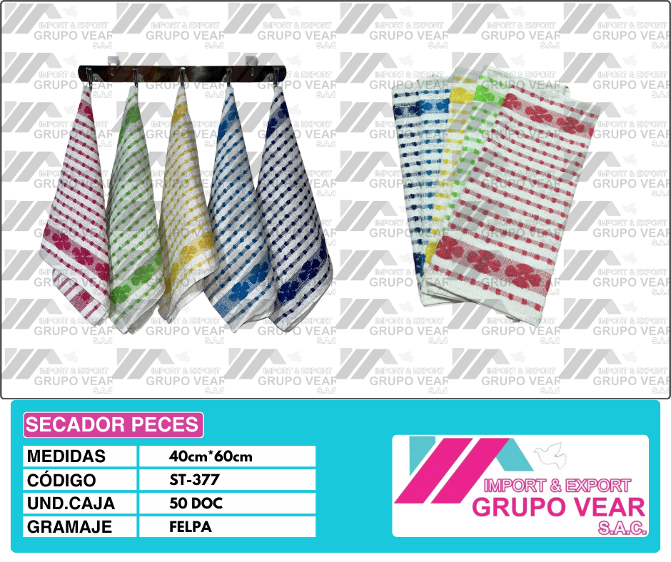 SECADOR PECES (50 DOCENAS)