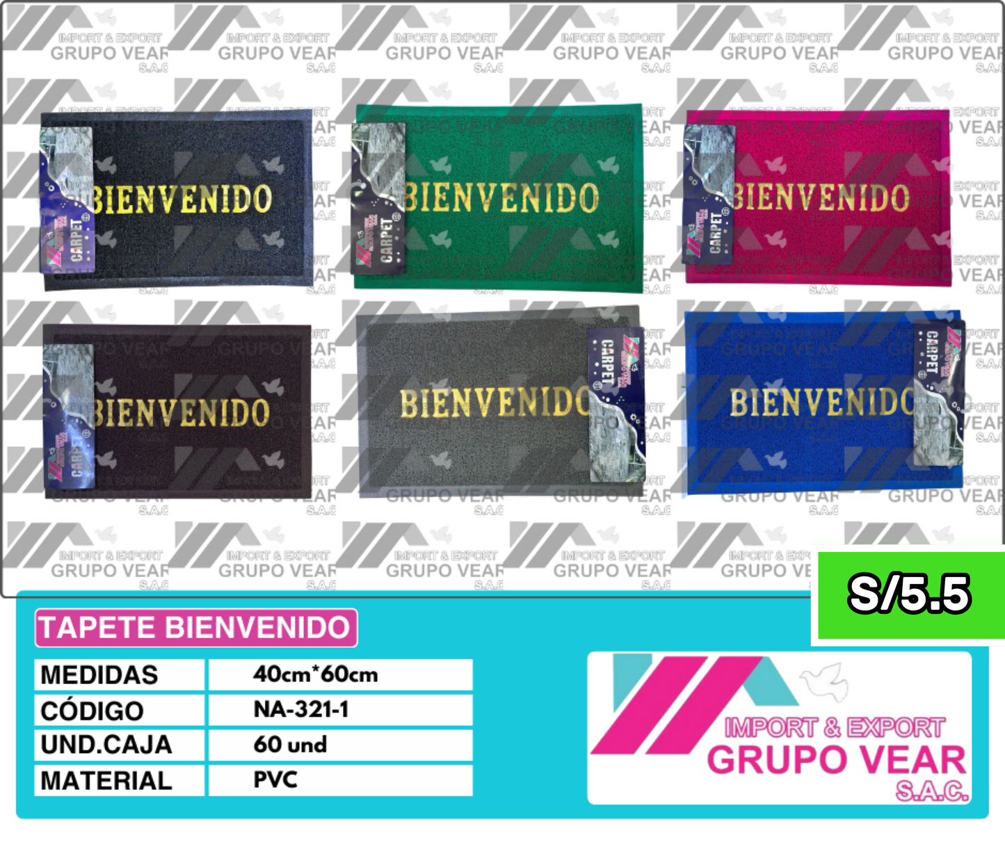 PISO BIENVENIDO (60 UNIDADES)