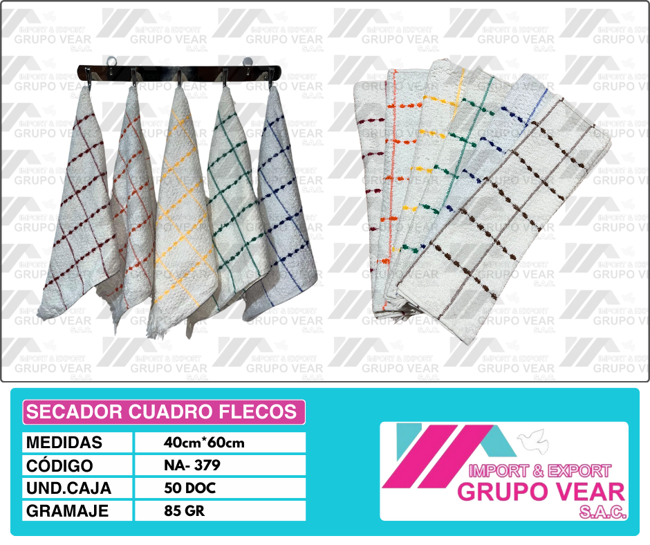 SECADOR CUADRO FLECOS 2 (50 DOCENAS)