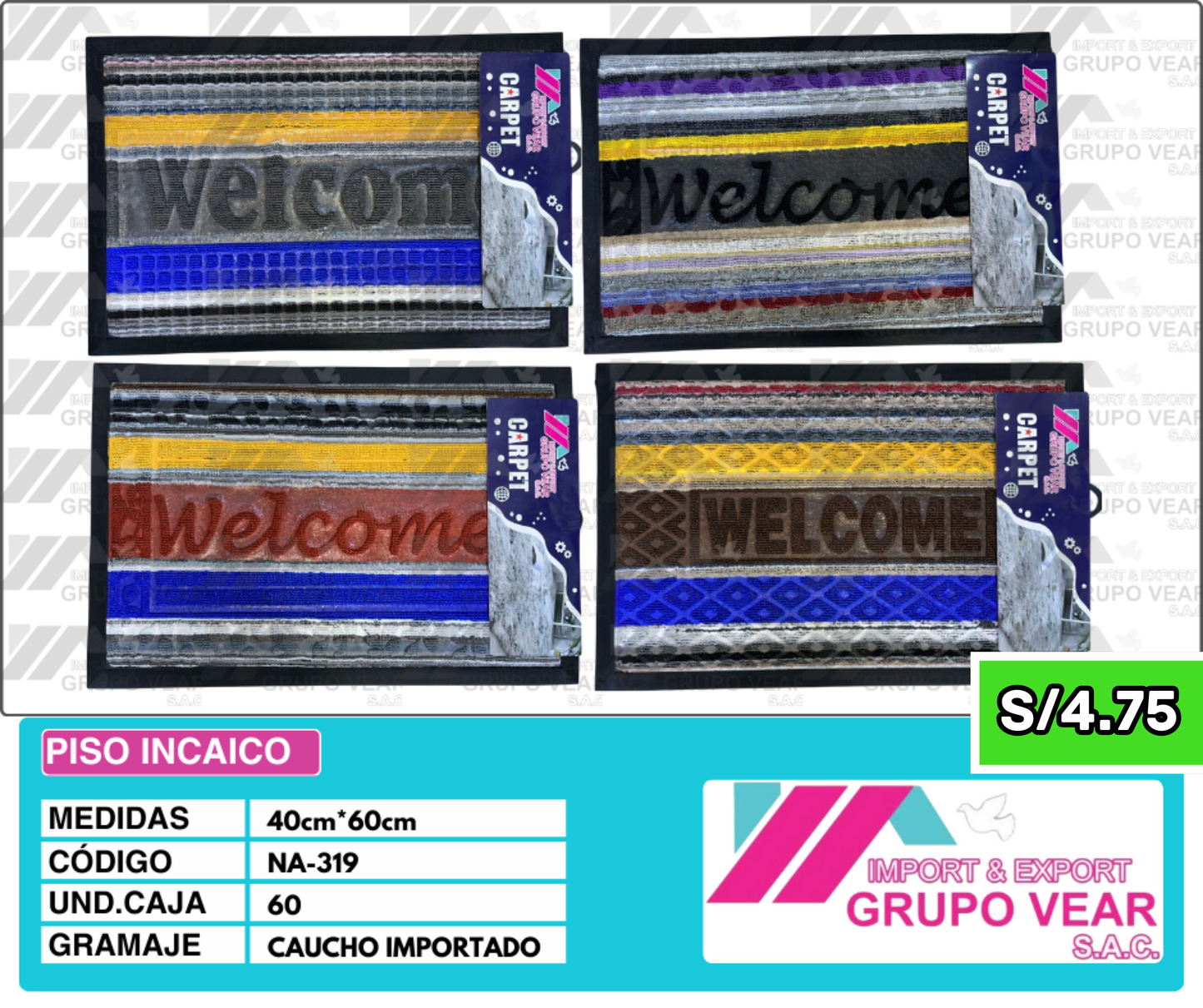 PISO INCAICO "A" (60 UNIDADES)