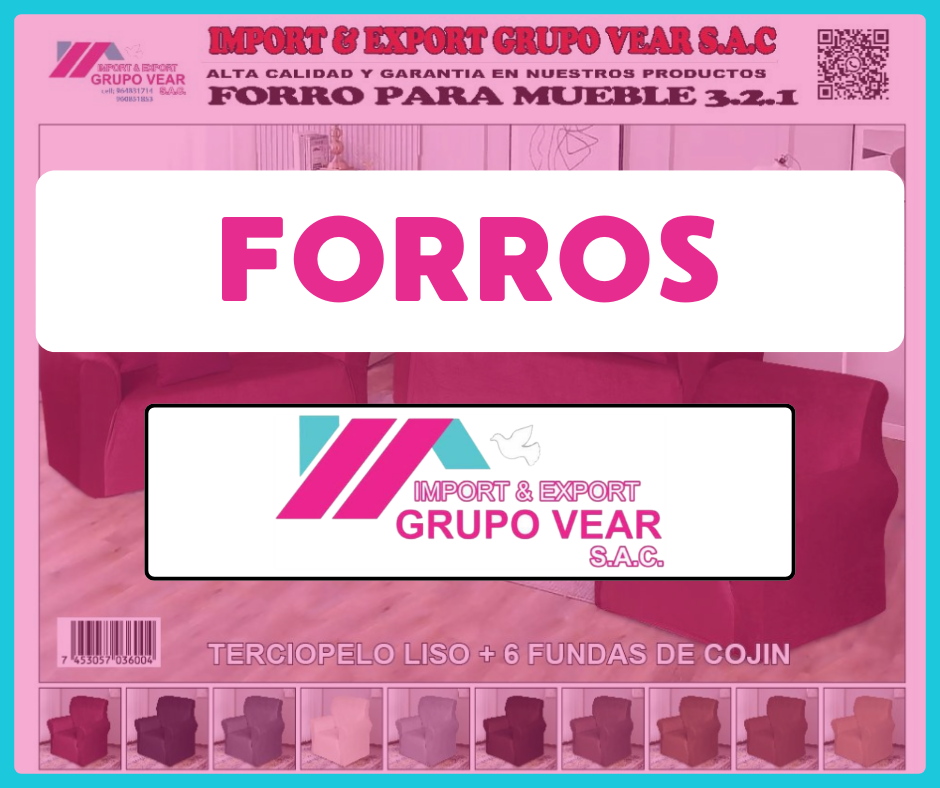 FORROS DE MUEBLES Y DE SILLAS