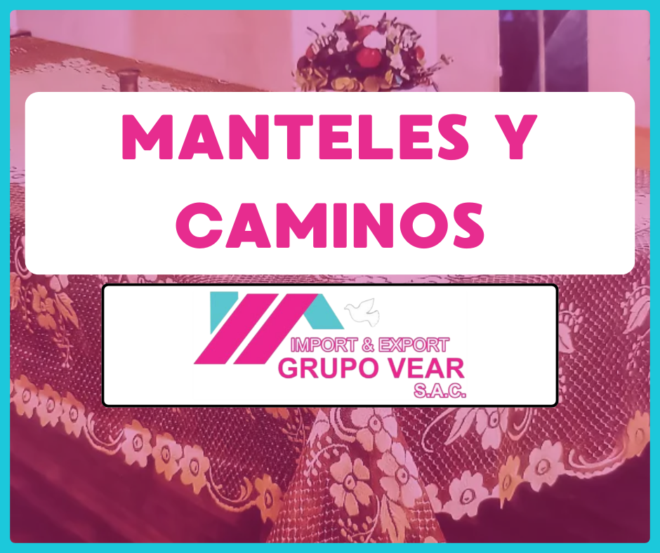 MANTELES Y CAMINOS
