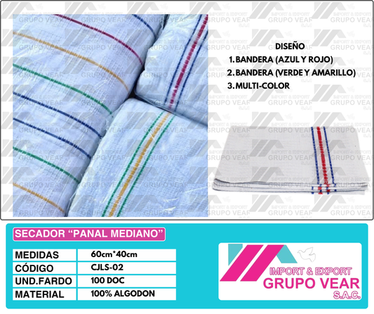 SECADOR “PANAL MEDIANO” (100 DOC)