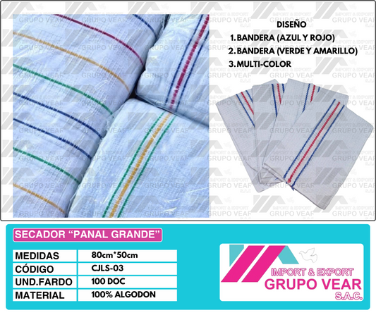 SECADOR “PANAL GRANDE” (100 DOC)