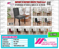 FORRO DE SILLAS (12 SETS)