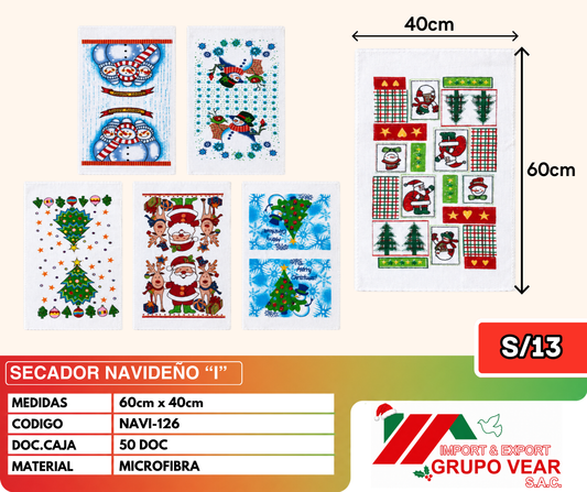 SECADOR NAVIDEÑO "I" (50 DOC)
