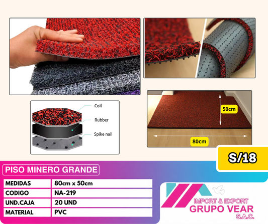PISO MINERO "B" (20 UNIDADES)