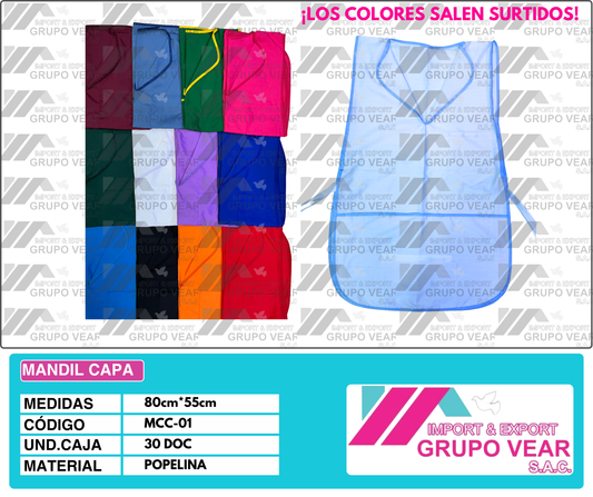 MANDIL CAPA (30 DOC)