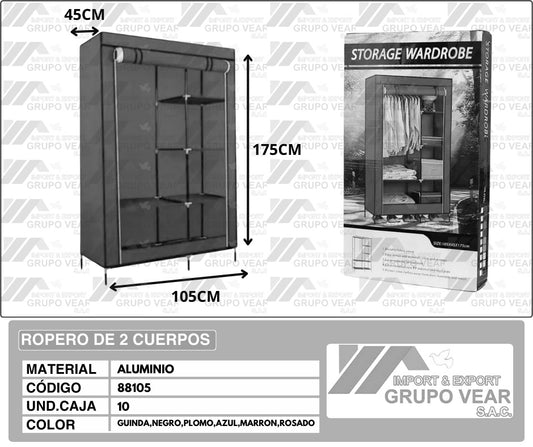 ROPERO 2 CUERPOS