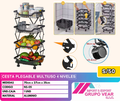 CESTA PLEGABLE MULTIUSO 4 NIVELES (1 UNIDAD)