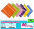 TOALLA 30X30 ECONOMICA FELPA (100DOC)