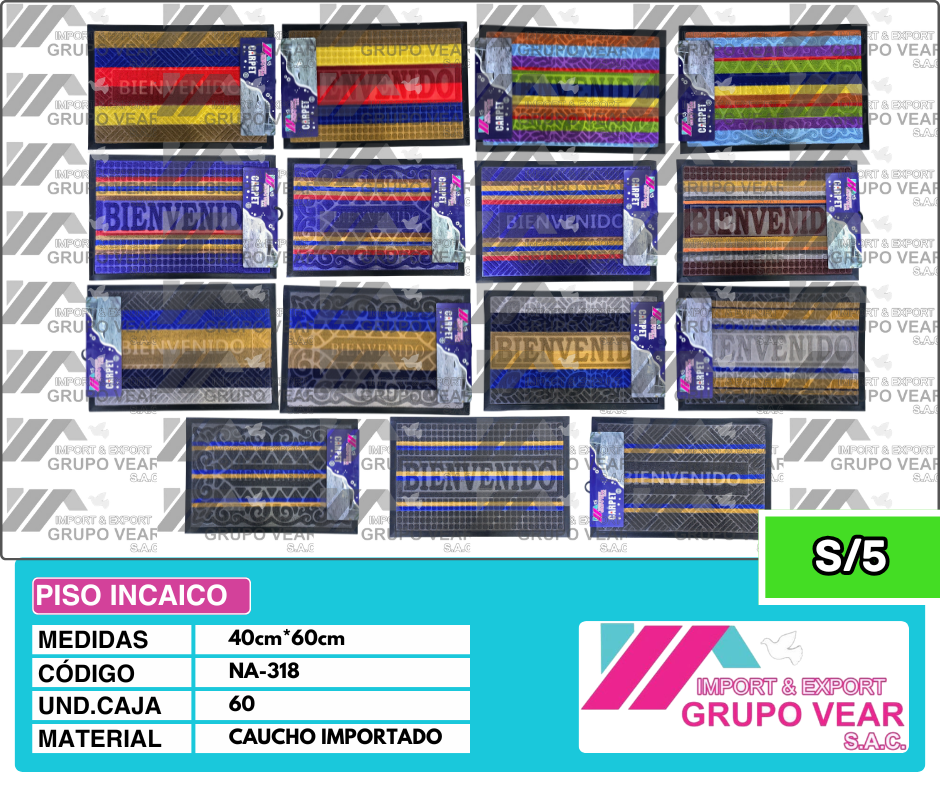 PISO INCAICO "B" (60 UNIDADES)