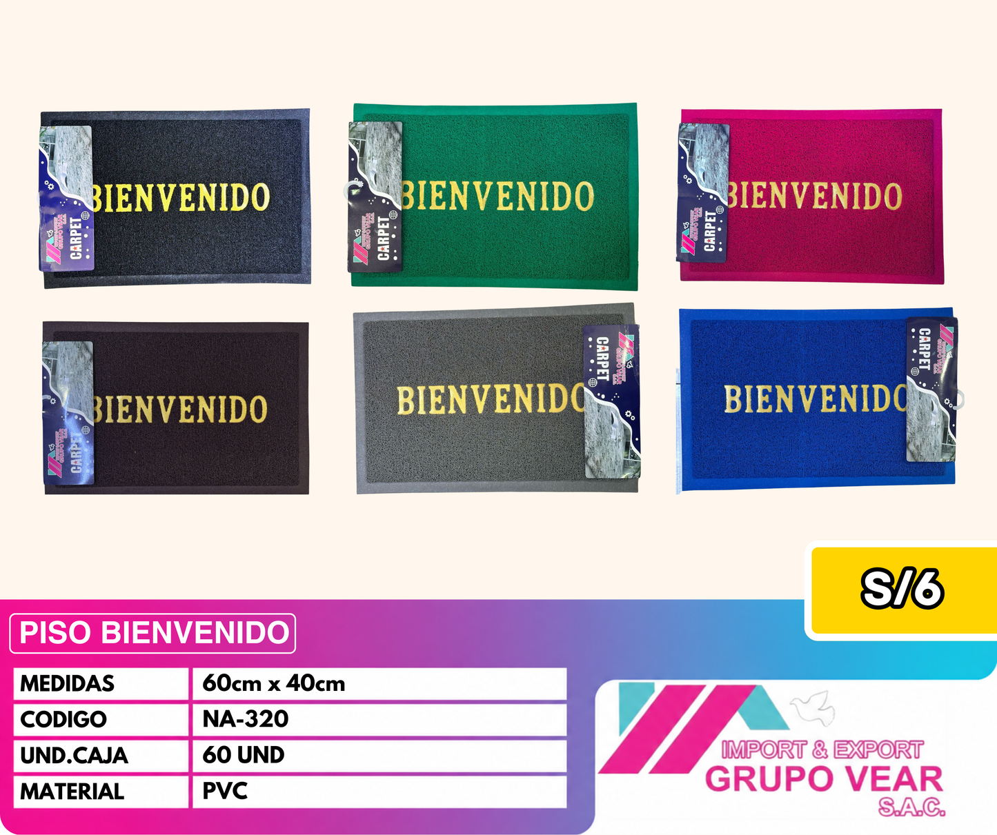 PISO BIENVENIDO (60 UNIDADES)