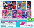 TOALLA MICROFIBRA DISNEY "E"