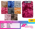 ALFOMBRA PELUCHE JASPEADO 80X50 (100 UNIDADES)