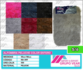 ALFOMBRA PELUCHE COLOR ENTERO 80X50 (100 UNIDADES)