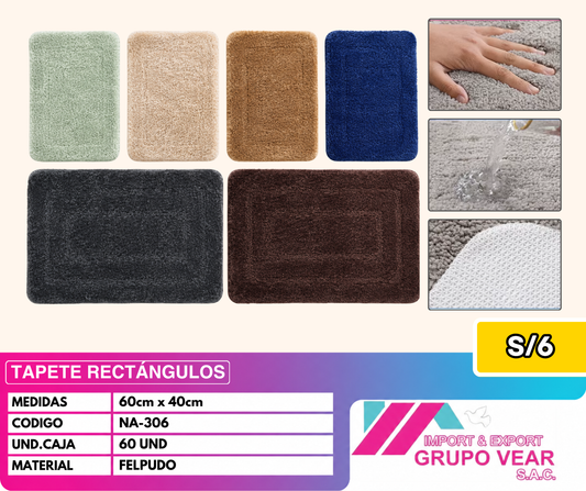 TAPETE RECTÁNGULOS (60UND)