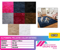 ALFOMBRA PELUCHE COLOR ENTERO 200X150 (40 UNIDADES)
