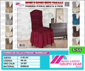 FORRO DE SILLA 6 PIEZAS "BURBUJA"