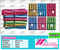 TOALLA ECONOMICA RAYA (12 DOCENAS)