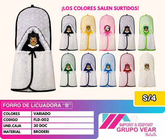 FORRO DE LICUADORA BRODERI (30 DOC)
