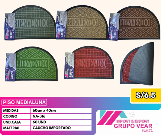 PISO MEDIALUNA (60 UNIDADES)