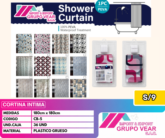 CORTINA INTIMA (36 UNIDADES)