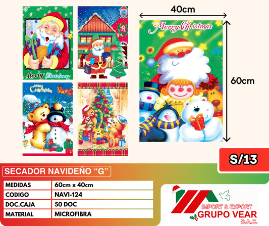 SECADOR NAVIDEÑO "G" (50 DOC)
