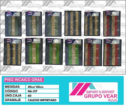 PISO INCAICO GRAS (60 UND)