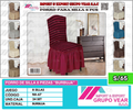 FORRO DE SILLA 8 PIEZAS "BURBUJA"
