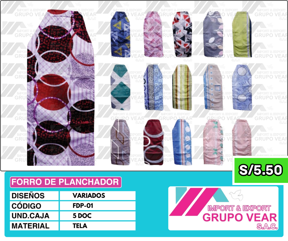 FORRO DE PLANCHADOR